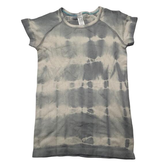 Ivivva Lululemon Tye dye Swiftly Tech Girl Kids Top Size 10 Could fit women’s XS - Picture 3 of 5